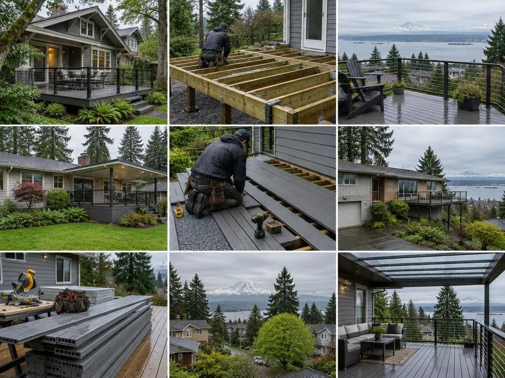 Composite Deck Building in Tacoma, WA