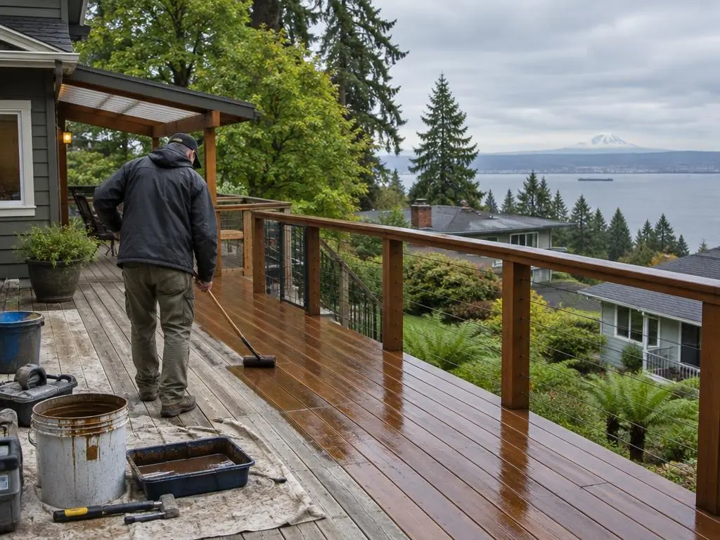 Deck Staining & Sealing in Tacoma, WA